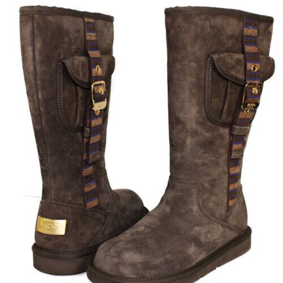 UGG Retro Cargo Tall Boot in Espresso - Picture 8 of 8